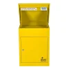 Boîte aux lettres 1 porte Boîte à colis SMART PARCEL BOX Jaune en acier