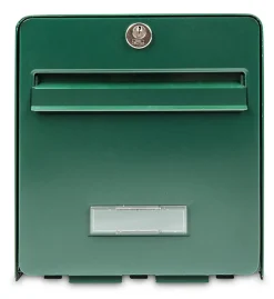 Boîte aux lettres 1 porte Favor Verte Burg-Wachter