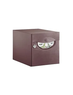 Boîte aux lettres 2 portes Decayeux Iguane Aubergine Ral 3007