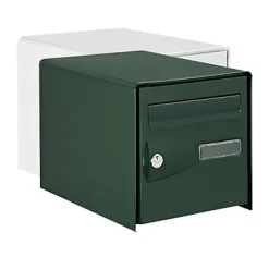 Boîte aux lettres 2 portes Diall Vert