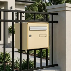 Boîte aux lettres 2 portes Diall Beige