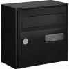 Boîte aux lettres simple face compacte Decayeux Probat noir