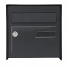 Boîte aux lettres simple face Decayeux Probat noir