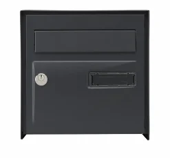 Boîte aux lettres simple face Decayeux Probat gris RAL 7016