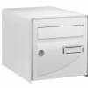 Boîte aux lettres simple face Decayeux Probat blanc