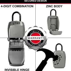 Boîte à clés sécurisée à anse Master Lock Select Access