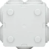 Boîte de dérivation IP55 60x60x40mm - Blanc - Zenitech