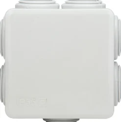 Boîte de dérivation IP55 60x60x40mm - Blanc - Zenitech