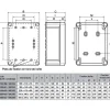 Boîte de dérivation rectangulaire - Plexo - LEGRAND - 155 x 100 mm - 10 entrées