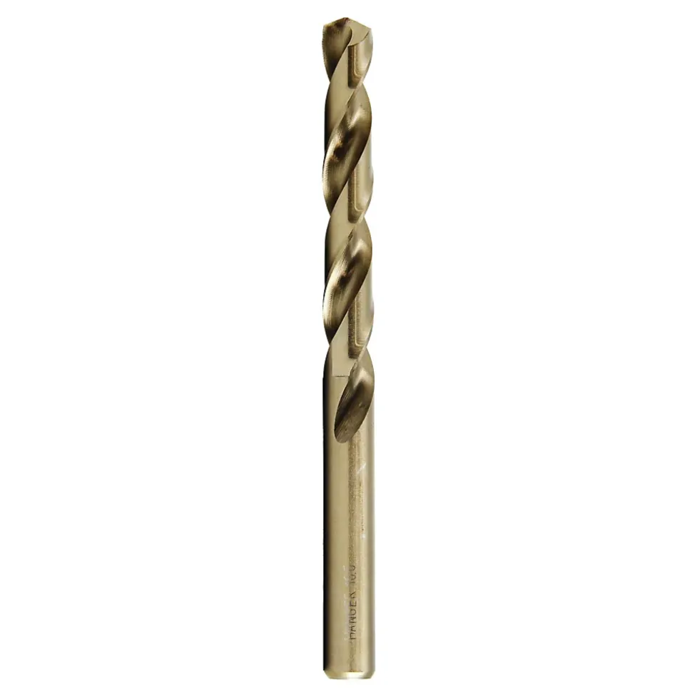 Boîte de 10 forets métaux Cobalt 5% diamètre 3mm - HANGER - 155202