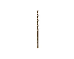 Boîte de 10 forets métaux Cobalt 5% diamètre 3mm - HANGER - 155202