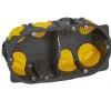 Boîte d'encastrement double Legrand Batibox P. 40 mm