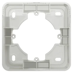 Boîte d'encastrement 1 poste saillie Schneider Electric Unica Déco blanc