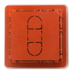 Boîte dérivation à encastrer 92x92x45mm Zenitech