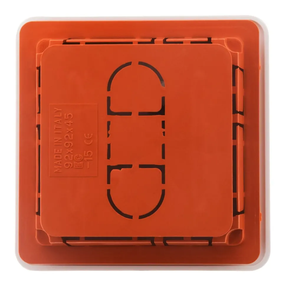 Boîte dérivation à encastrer 92x92x45mm Zenitech