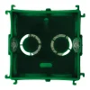 Boîte maçonnerie 75x75mm + vis - Zenitech