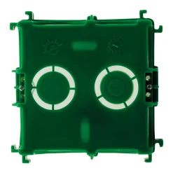 Boîte maçonnerie 75x75mm + vis - Zenitech