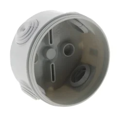 3 boîtes dérivation IP55 diamètre 80x40mm Zenitech