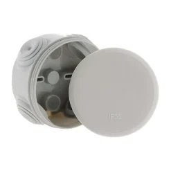 5 Boîtes dérivation IP55 diamètre 70x35mm Zenitech