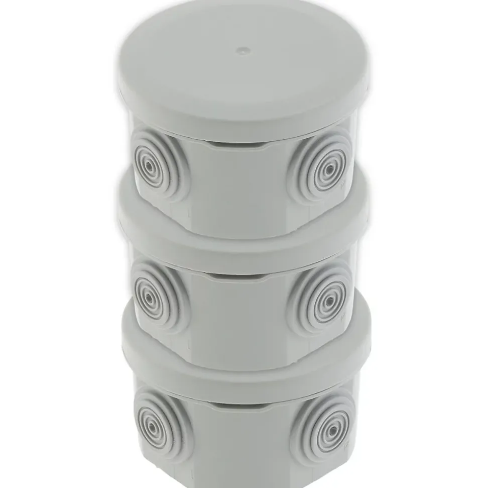 3 boîtes IP55 No Airbox diamètre 70x42mm Protec