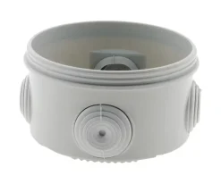 Boîte étanche diamètre 80x45mm IP55 - Gris - Zenitech