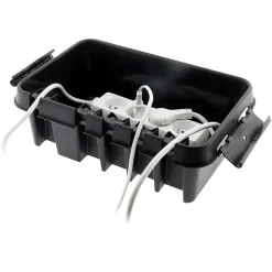 Boîtier de raccordement étanche IP55 - Noir - Zenitech