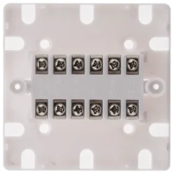 Boîtier de répartition 12 plots - Blanc - Zenitech