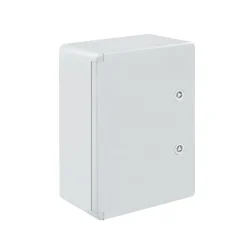 Boîtier hermétique ABS avec plaque de montage galvanisée et système de verrouillage sécurisé - H 35 x L 25 P 15 cm