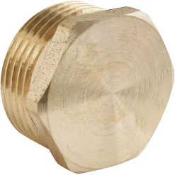 Bouchon laiton Mâle 20/27 (3/4"), lot de 2