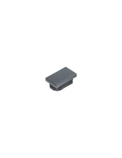 Bouchon rectangle pour tube 30X20 épaisseur tole du tube 1 à 2.25 nylon noir - 1 pièce