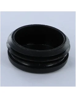 Bouchon rond pour tube Diamètre Extèrieur 37 Intérieur 31-35 nylon noir - 1 pièce