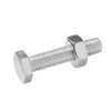 10 boulons tête héxagonale inox 10 x 45 mm