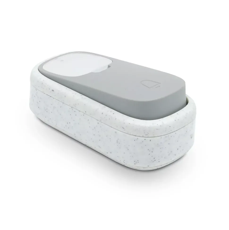 Bouton d'appel supplémentaire sans fil sans pile pour le carillon Bamboo - Bamboo Push - Avidsen - 102503