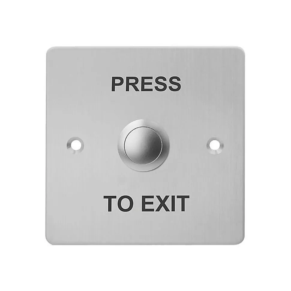 Bouton poussoir acier inoxydable sb10