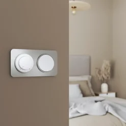 Bouton poussoir Jacobsen Espen blanc à composer