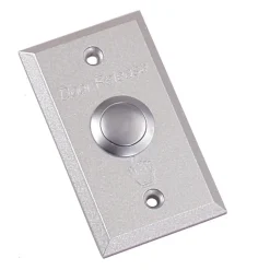 Bouton poussoir rectangulaire aluminium rétroéclairé sb5hkr