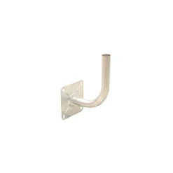 BRAS COUDE Déport 250 mm Diamètre 40mm Hauteur 280 mm Support mural parabole acier galva HDSAT