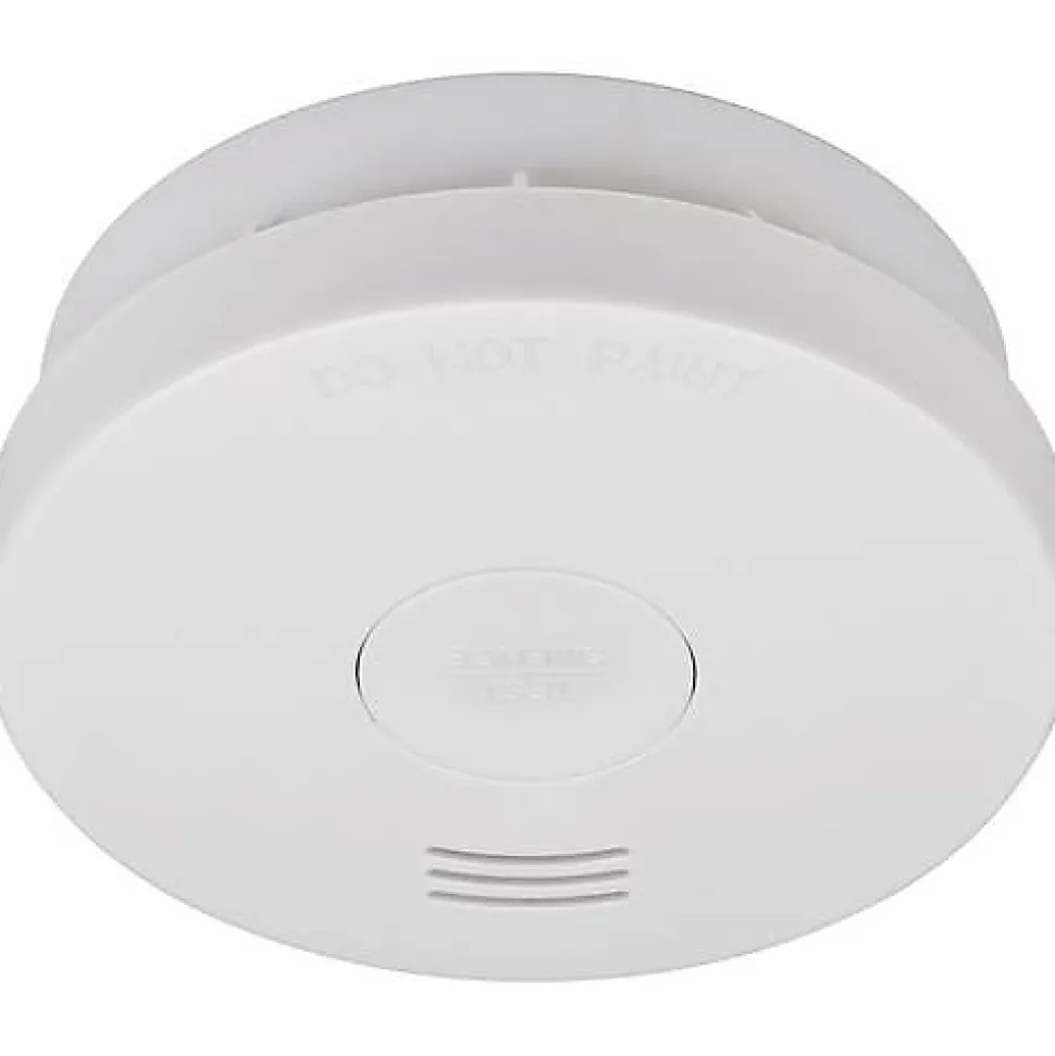 Brennenstuhl RM L 3100 Détecteur de fumée optique VdS, pile lithium 3 V intégrée, 85 dB, blanc
