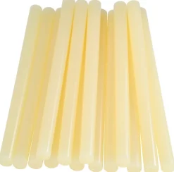 Bâtons de colle pour textiles & cuir Ø12mm x 190mm, lot de 14