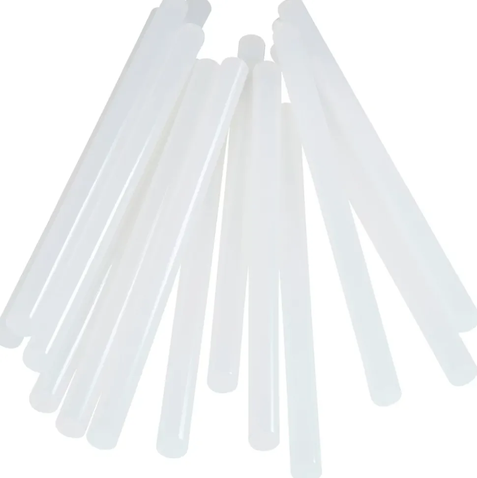 Bâtons de colle universelle transparenteØ12mm x 190mm, lot de 48