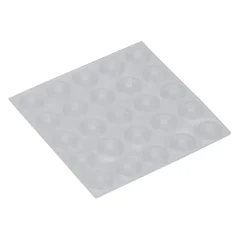 Butoir à coller Diall 8 mm x 25, transparent