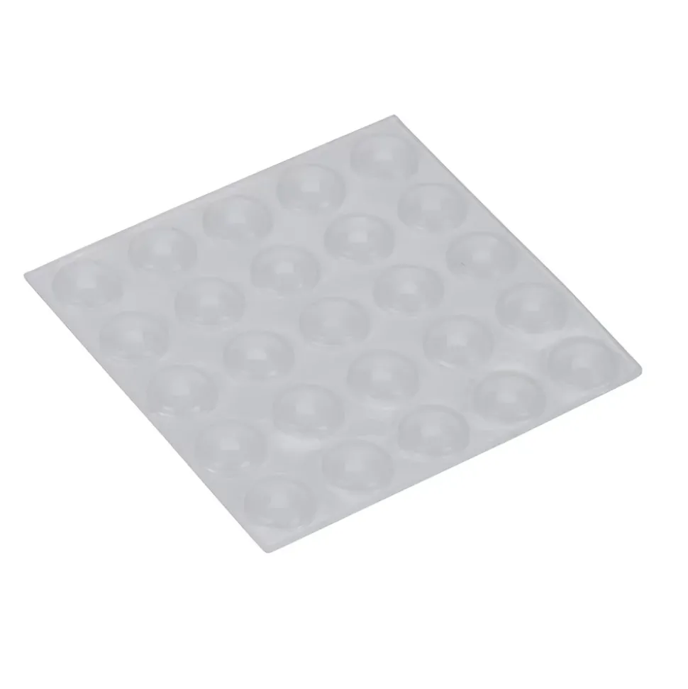 Butoir à coller Diall 8 mm x 25, transparent