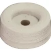 10 butoirs ø30 mm caoutchouc blanc Diall