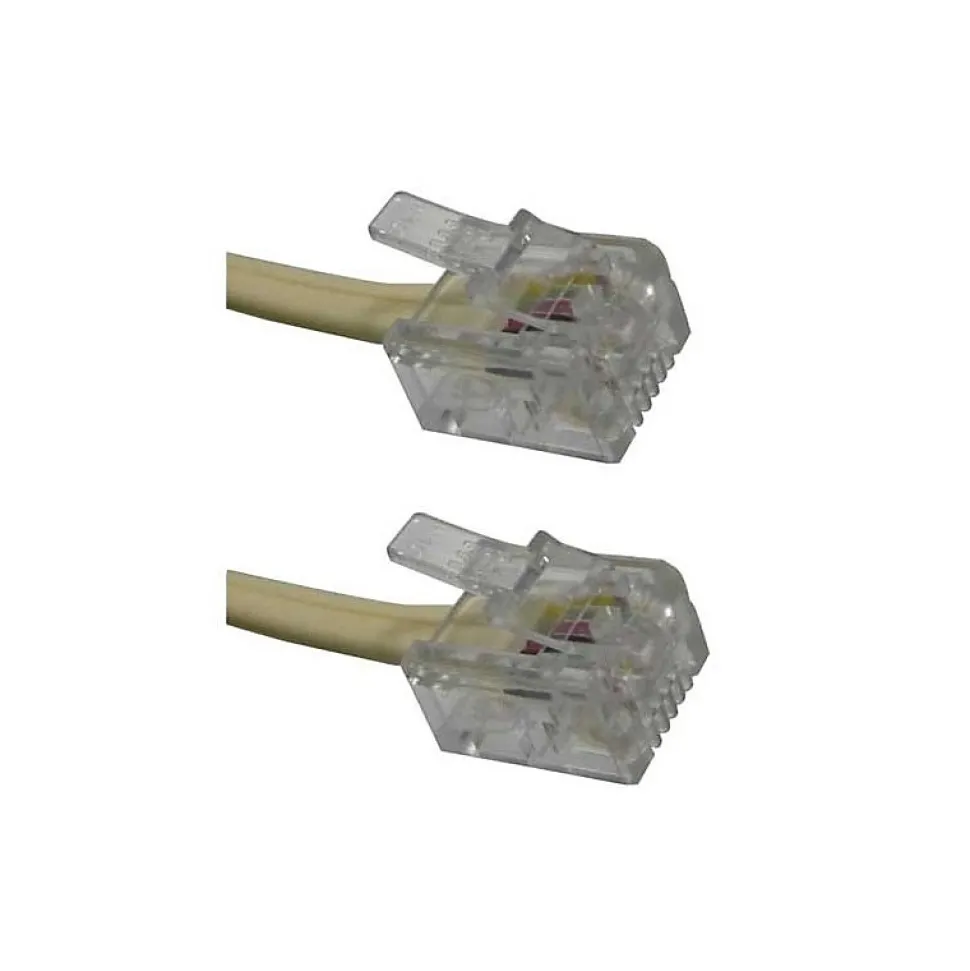 Cable telephone rj11 de 5 metres