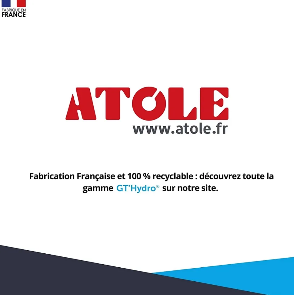 Cache nourrice plomberie ATOLE en acier Noir - Largeur fixe - Taille 5 : 650 x 650 x 150 mm