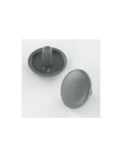 Cache tête Plastique Diamètre de tête: 12 DT 3 Longueur 7.5 RAL8002 - 50 pièces