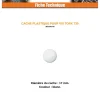 Cache vis TORX TORX T30 Diamètre de tête: 17 nylon blanc - 100 pièces