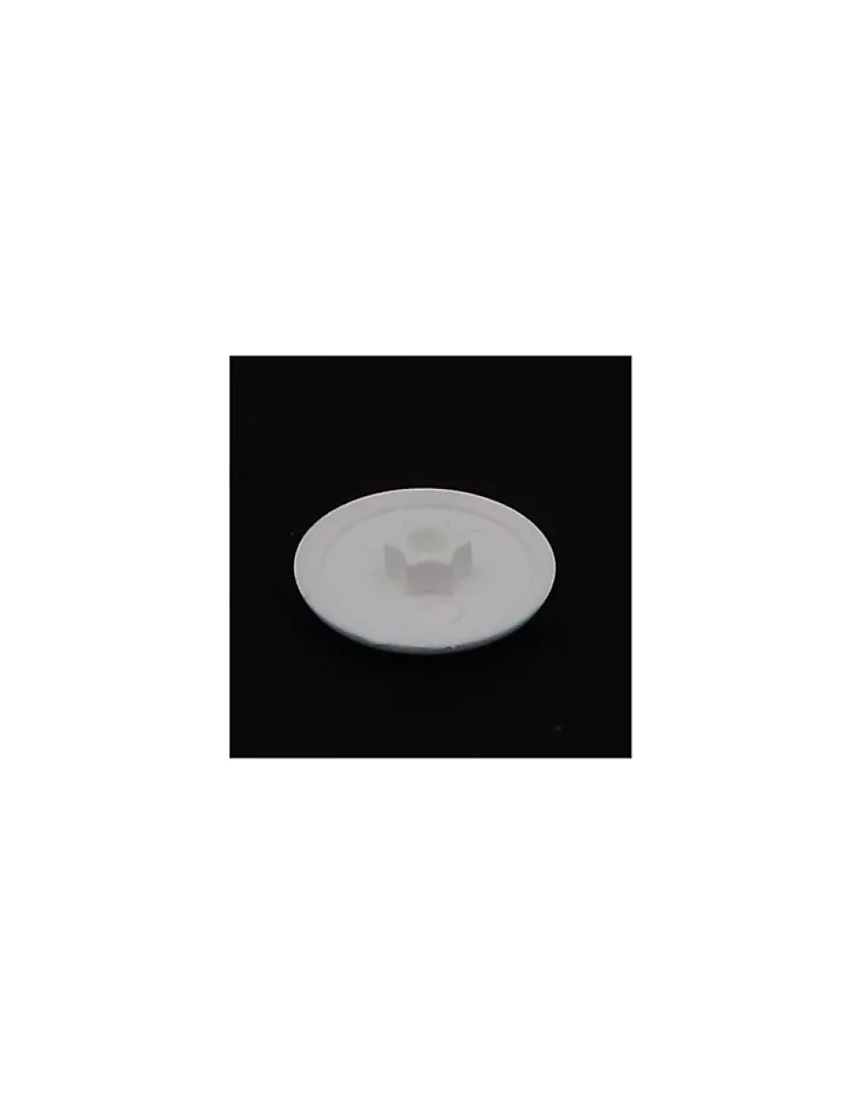 Cache vis Tête fraisée TORX TORX T25 Diamètre de tête: 13.5 nylon blanc - 100 pièces