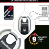 Cadenas Acier inoxydable Master Lock Excell 60 x 87 mm