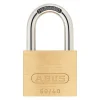 Cadenas en laiton massif - ABUS - 60/50 - Anse acier cémenté - Double verrouillage - 2 clés